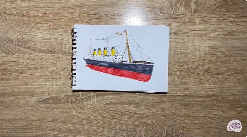 Рисуем Титаник