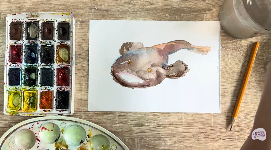 Рисуем Удильщик
