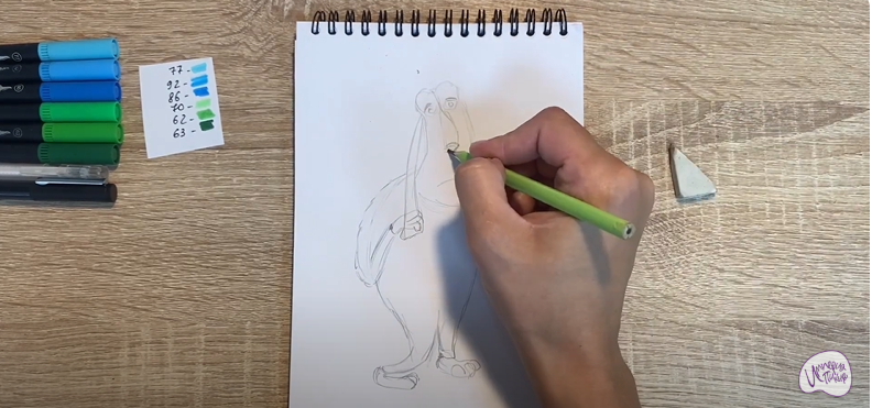 Рисуем Маффин из "Финник"