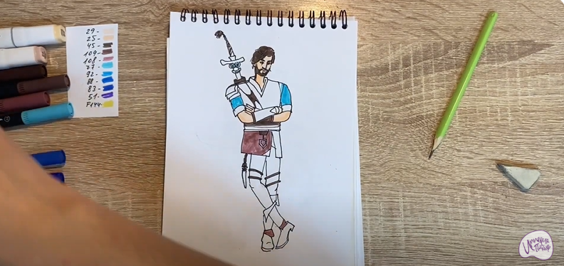 Рисуем Кощей из "Кощей. Начало"
