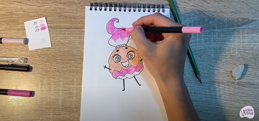 Рисуем Энн из "Лудлвилль"