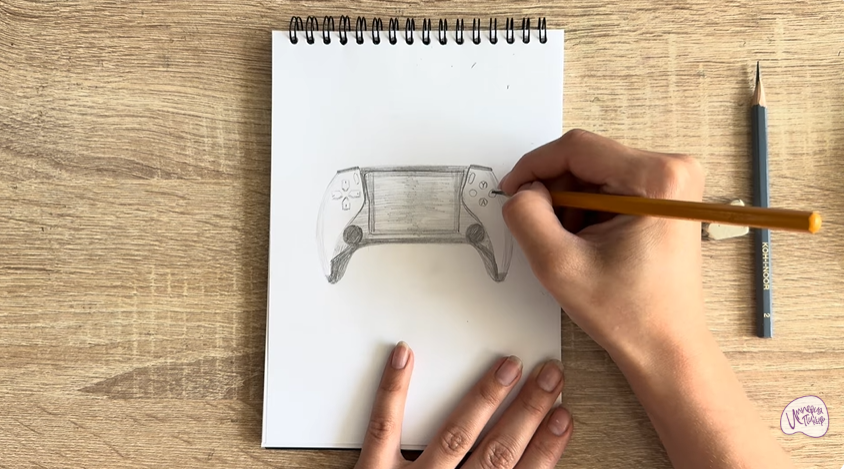 Рисуем Игровая консоль