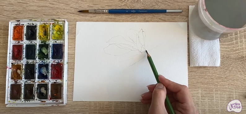 Рисуем Ирга