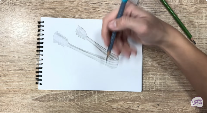 Рисуем Щипцы для льда