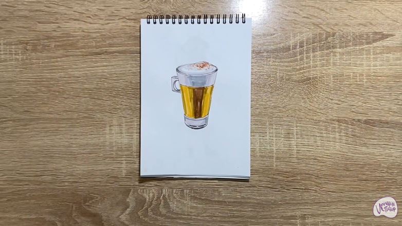 Рисуем Раф кофе