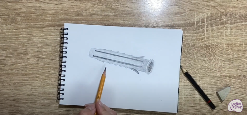 Рисуем Дюбель