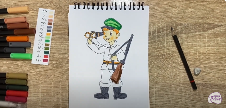 Рисуем Пограничник