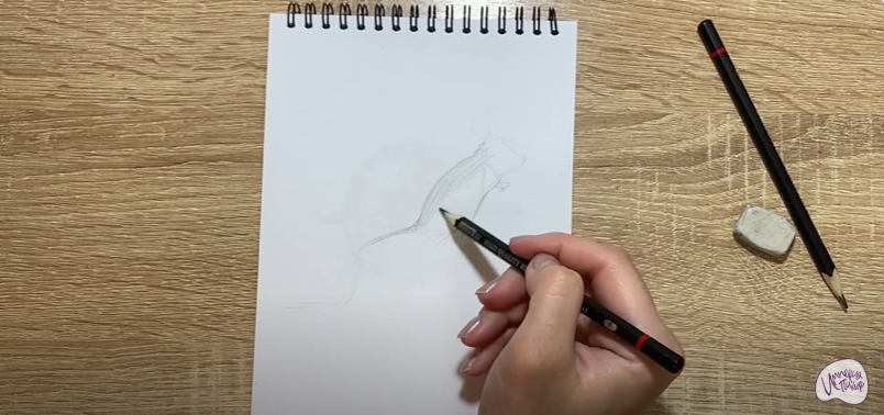 Рисуем Тушканчик