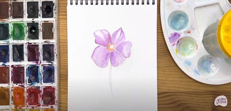 Рисуем Цветок