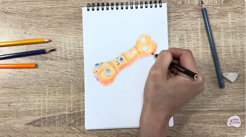 Рисуем Игрушка для собак