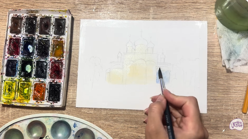 Рисуем Переславль-Залесский