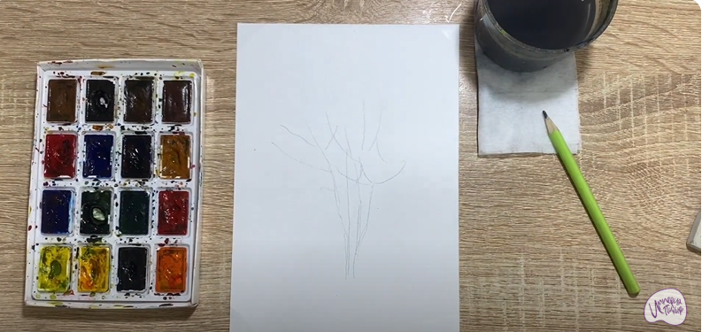 Рисуем Айлант