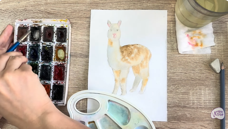 Рисуем Альпака