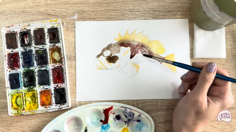 Рисуем Скорпена