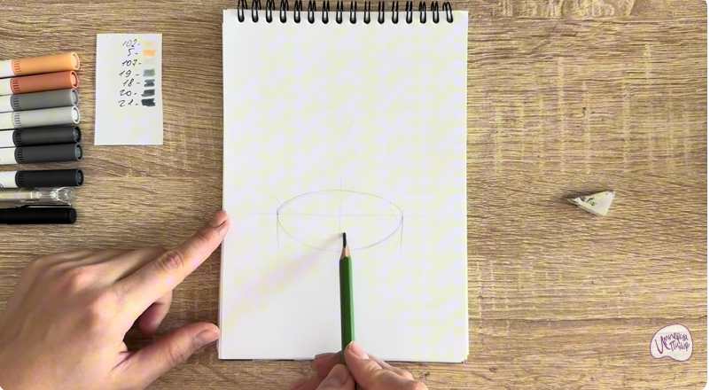 Рисуем Пудра для лица