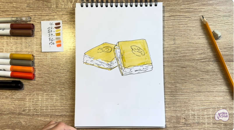 Рисуем Пахлава