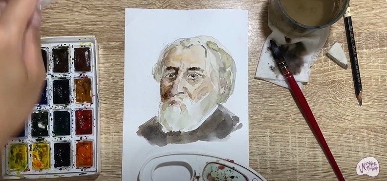 Рисуем Иван Сергеевич Тургенев