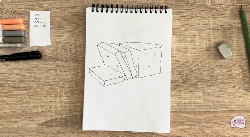 Рисуем Брынза