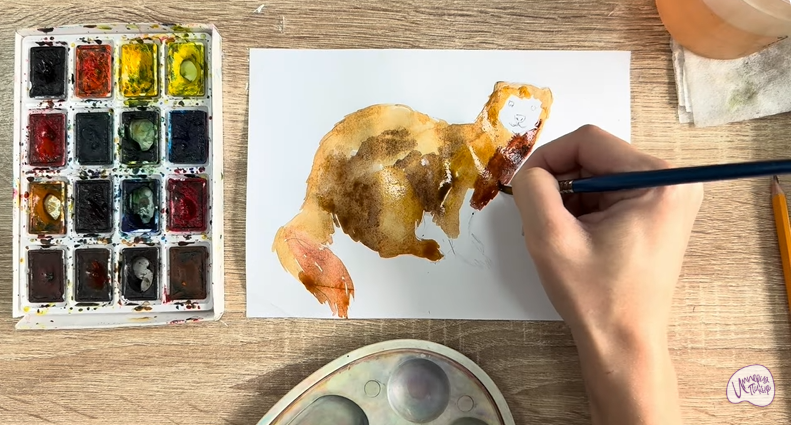 Рисуем Колонок