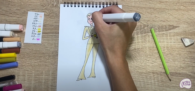 Рисуем Эрика Ван Хельсинг из "Монстры на каникулах"