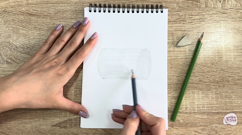 Рисуем Бигуди с липучкой