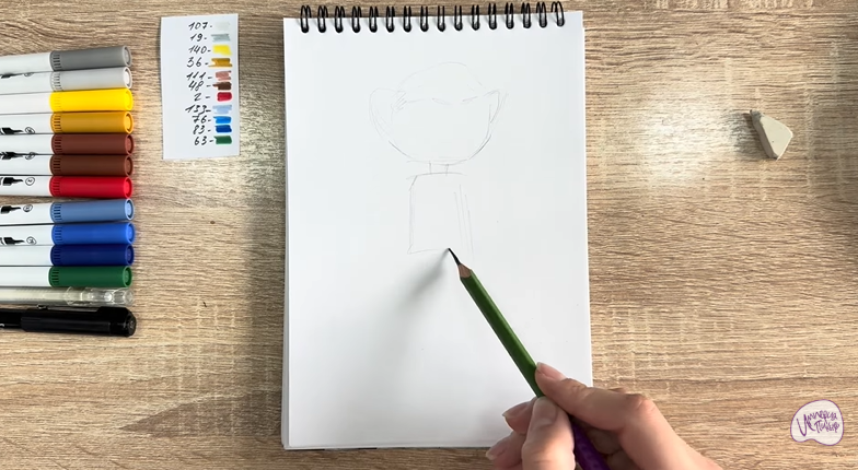 Рисуем Стар Нави из "Джи-Джи Бонд"