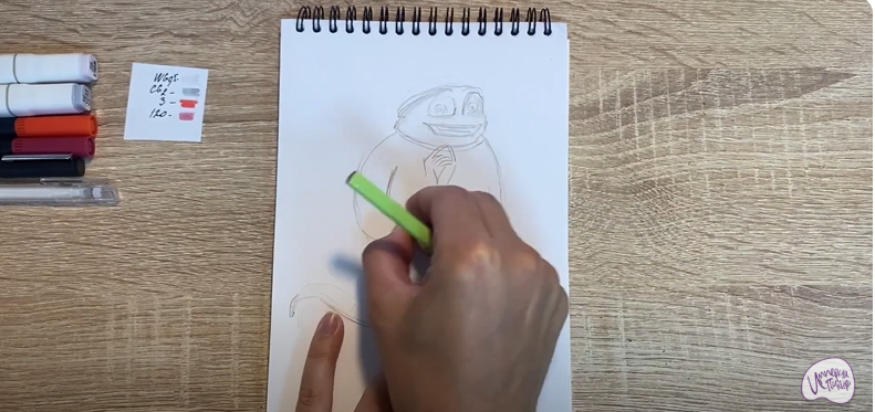 Рисуем Арчи из "Царевны"