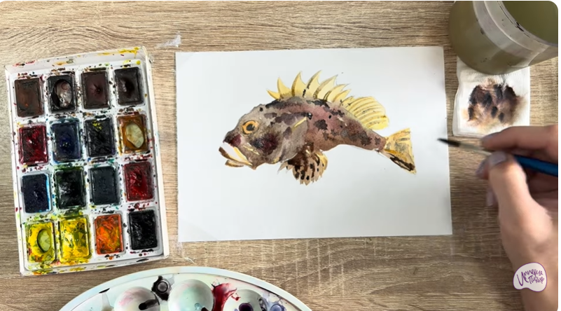 Рисуем Скорпена