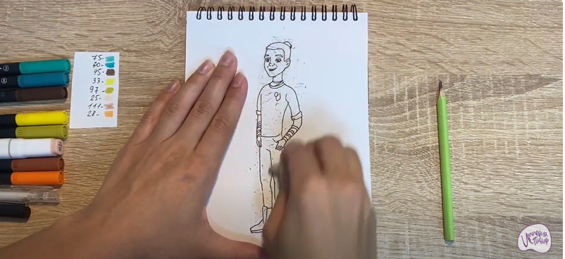 Рисуем Васко из "Царевны"