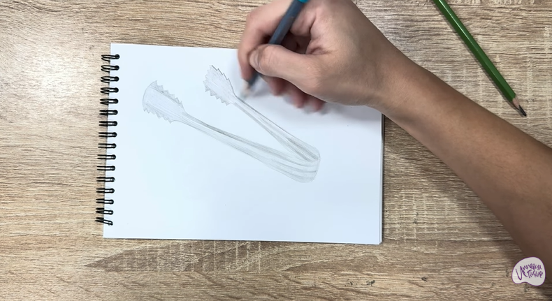 Рисуем Щипцы для льда