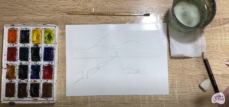 Рисуем Новороссийск