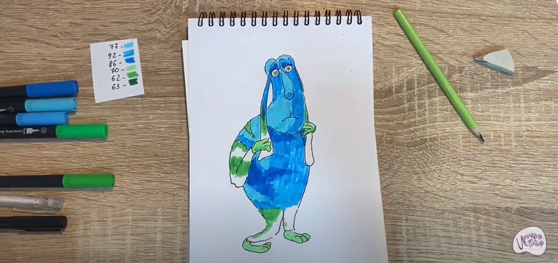 Рисуем Маффин из "Финник"