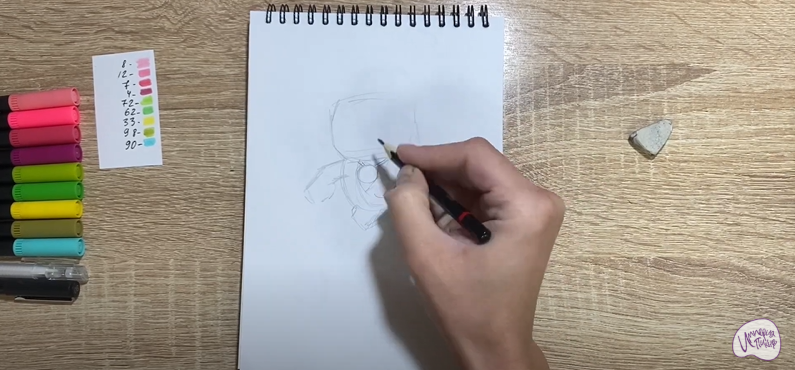 Рисуем Лоти из "Команда Флоры"