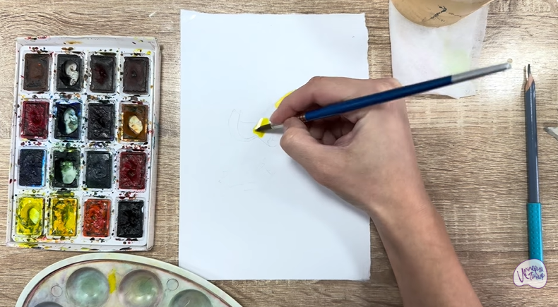 Рисуем Цедра лимона