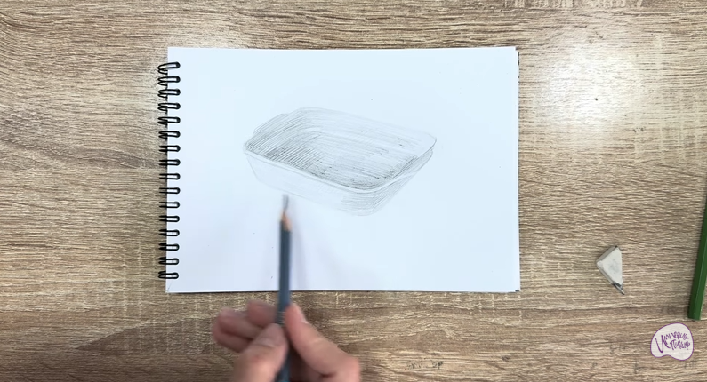 Рисуем Форма для запекания