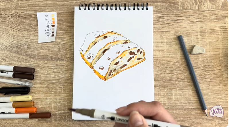 Рисуем Штоллен