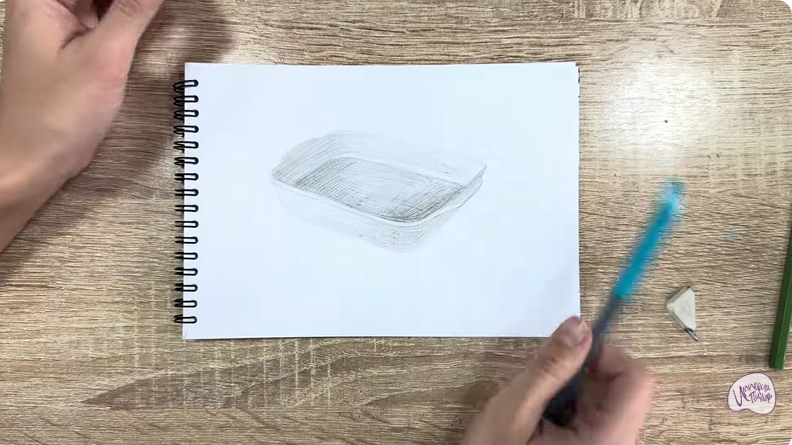 Рисуем Форма для запекания