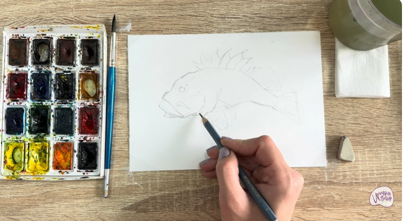 Рисуем Скорпена