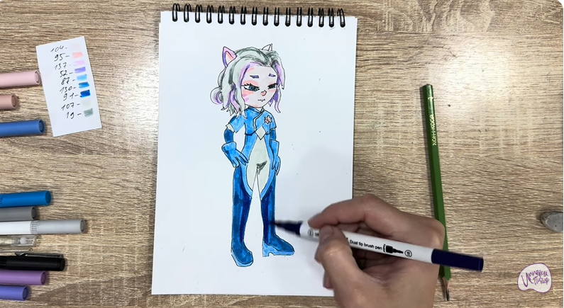 Рисуем Глэйсер из "Джи-Джи Бонд"