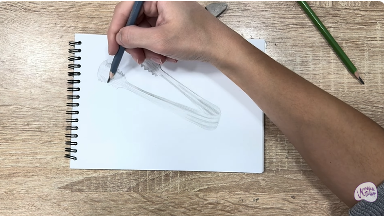 Рисуем Щипцы для льда