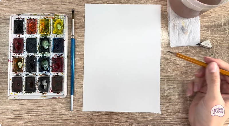 Рисуем Бессмертник