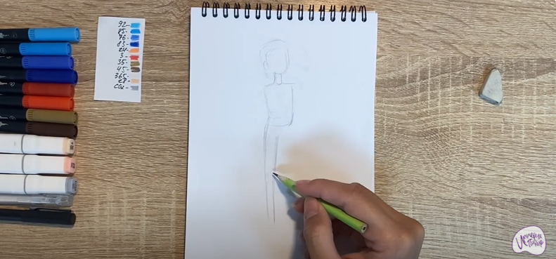 Рисуем Кристина из мультфильма "Финник"