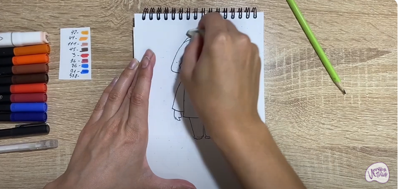 Рисуем Паддингтон