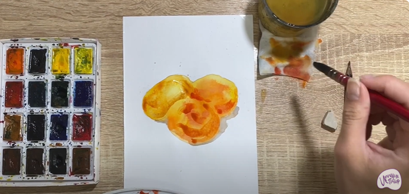 Рисуем Курага