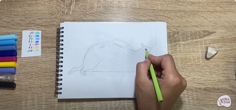 Рисуем Водяной из "Кощей. Начало"