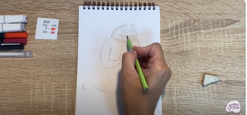 Рисуем Арчи из "Царевны"