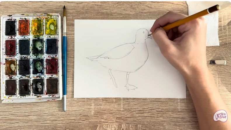 Рисуем Пискулька