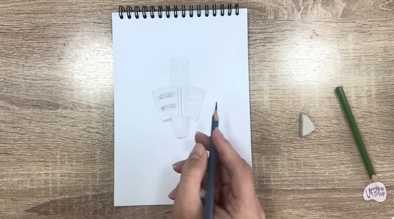 Рисуем Держатель для ручки