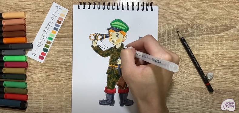 Рисуем Пограничник