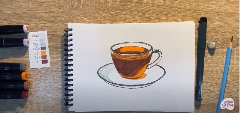 Рисуем Чай